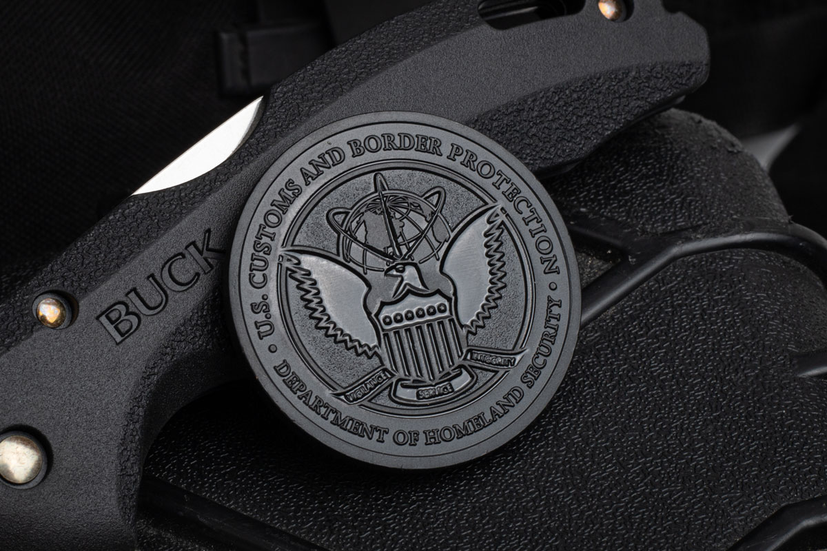 CBP blackout challenge coin EDC