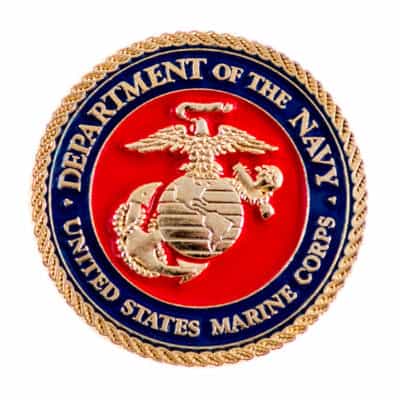 Department of the Navy Marine Corps Lapel Pin