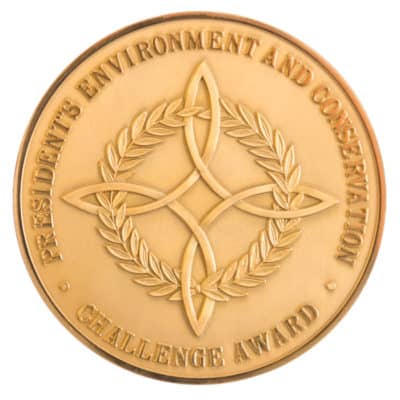 Award Medallion Front