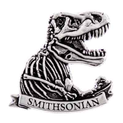 Smithsonian T Rex Lapel Pin