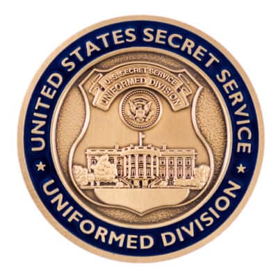 United States Secret Service Uniformed Division Challenge Coin Front