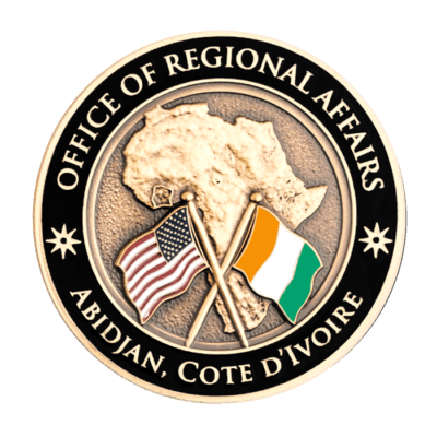 ORA Abidjan Ambassador Challenge Coin