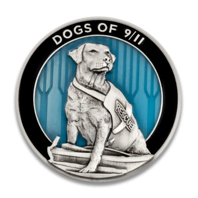 dog s of 911 coin