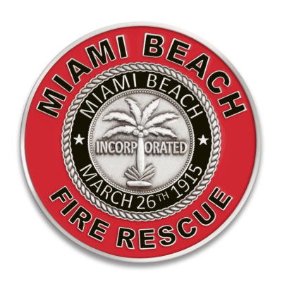 Miami Fire Challenge Coin