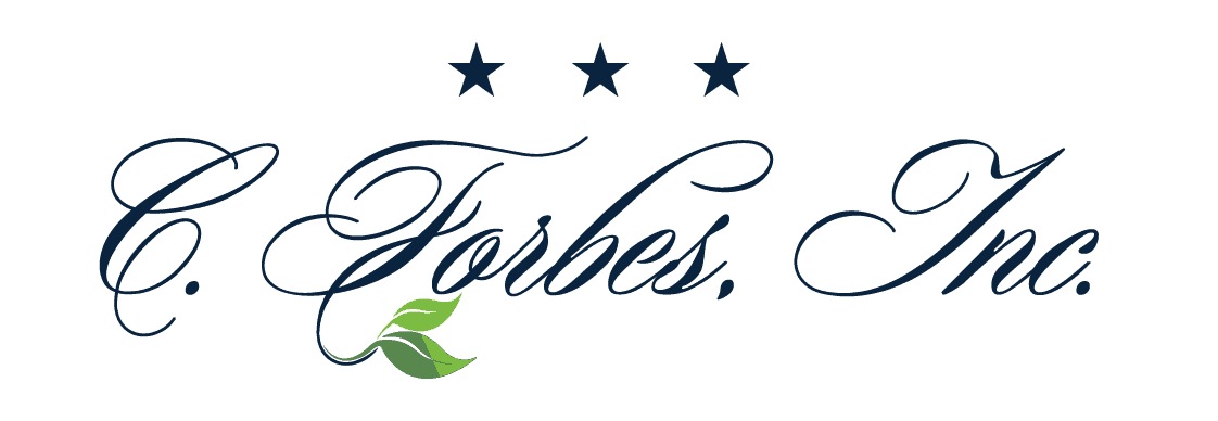 c forbes green logo