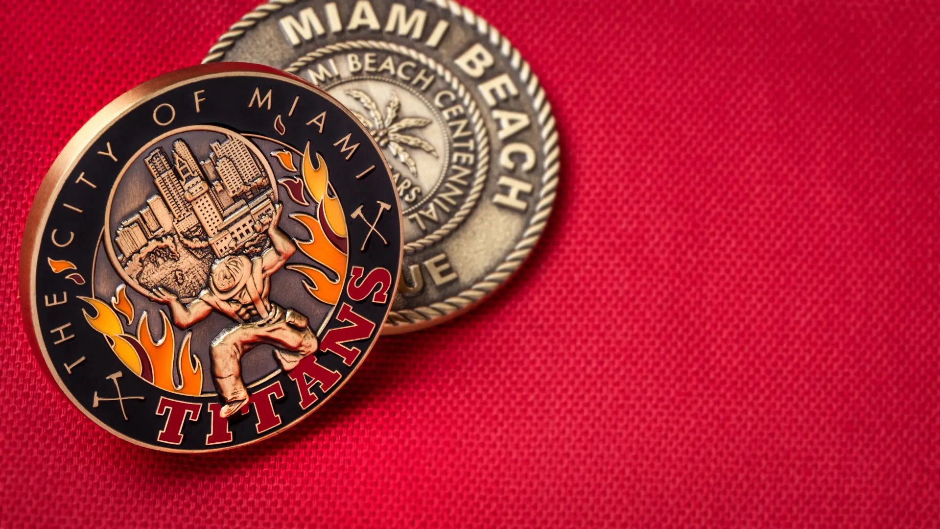 fd challenge coin