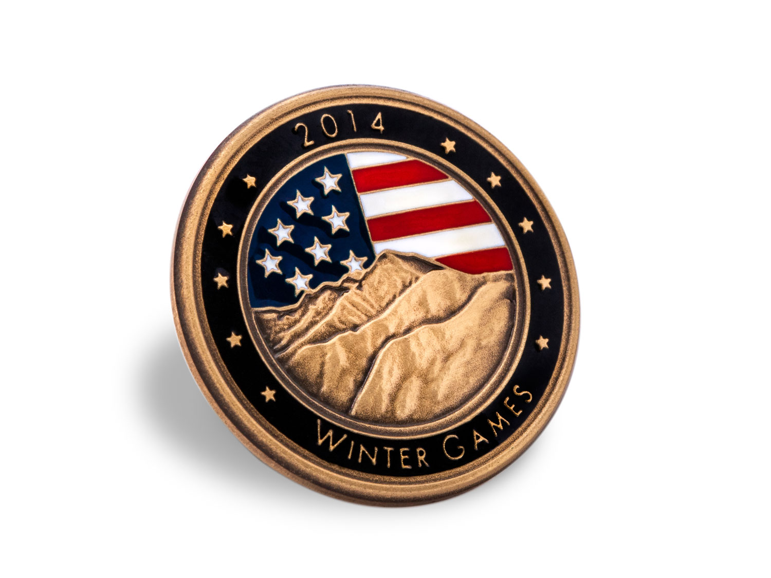 2014 olympic pin