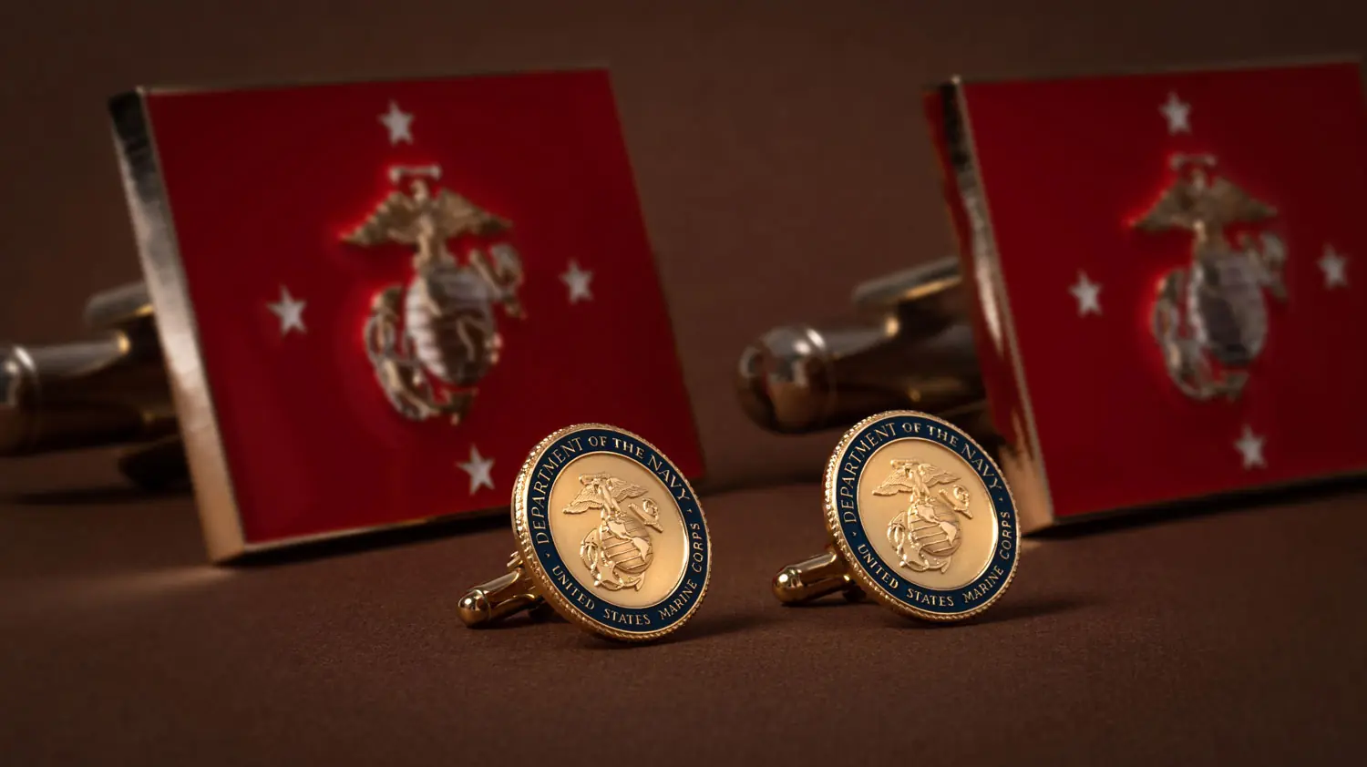 usmc cufflinks