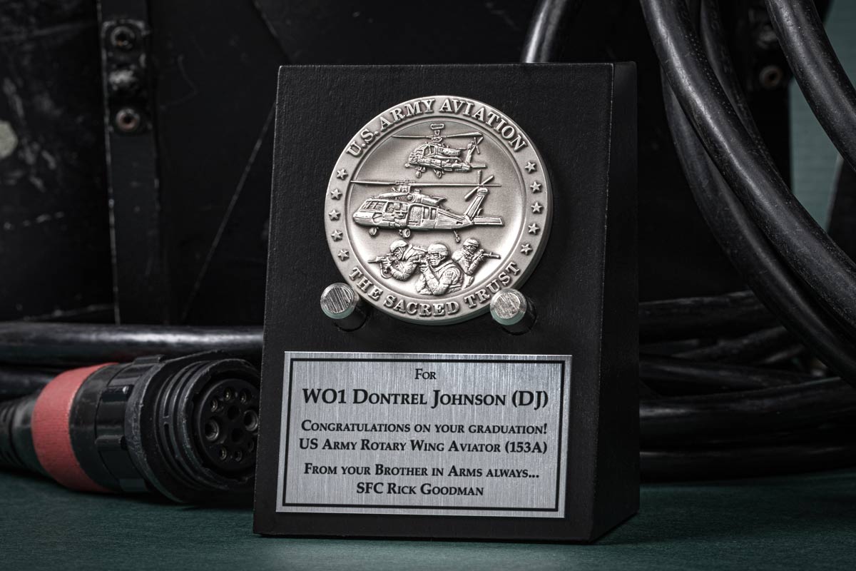 us army aviation challenge coin commendation
