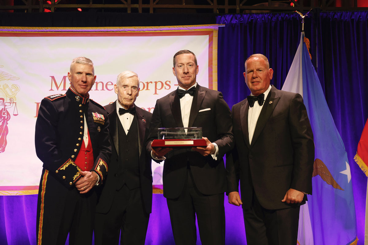 2026 MC-LEF Award 4 men posing